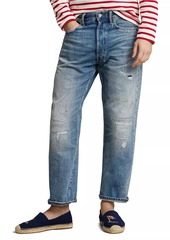 Ralph Lauren Polo Distressed Slim-Fit Jeans