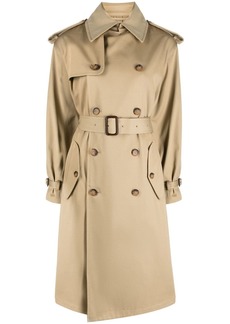 Ralph Lauren: Polo double-breasted belted trench coat