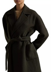 Ralph Lauren: Polo Double-Faced Wool Wrap Coat