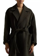 Ralph Lauren: Polo Double-Faced Wool Wrap Coat