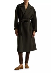 Ralph Lauren: Polo Double-Faced Wool Wrap Coat