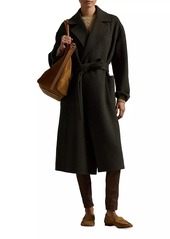 Ralph Lauren: Polo Double-Faced Wool Wrap Coat