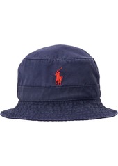 Ralph Lauren Polo embroidered-logo bucket hat