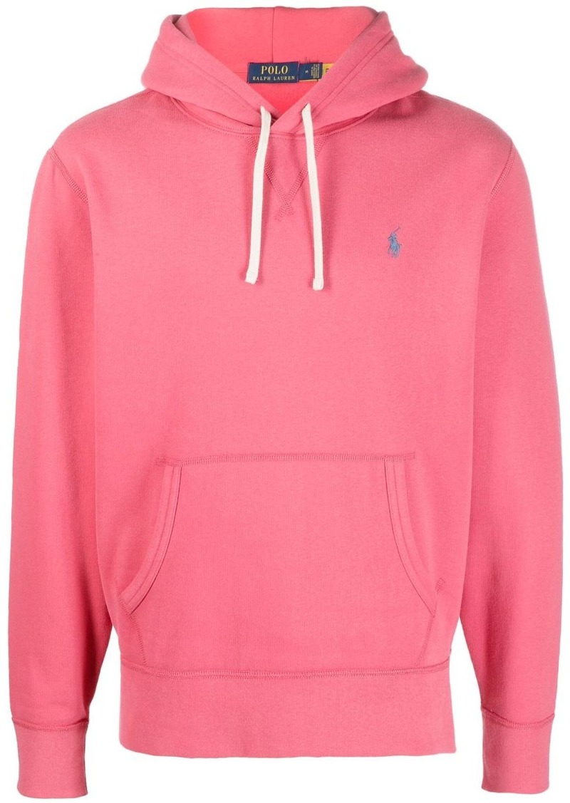 Ralph Lauren Polo embroidered-logo cotton hoodie