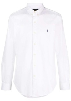 Ralph Lauren Polo embroidered-logo cotton shirt