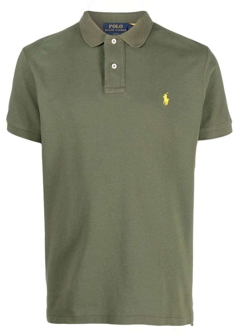 Ralph Lauren Polo embroidered-logo detail polo shirt