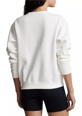 Ralph Lauren: Polo Embroidered Logo Fleece Crewneck Sweatshirt