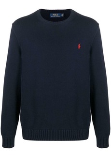 Ralph Lauren Polo embroidered logo knitted jumper