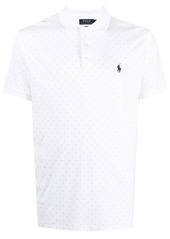 Ralph Lauren Polo embroidered logo patterned polo