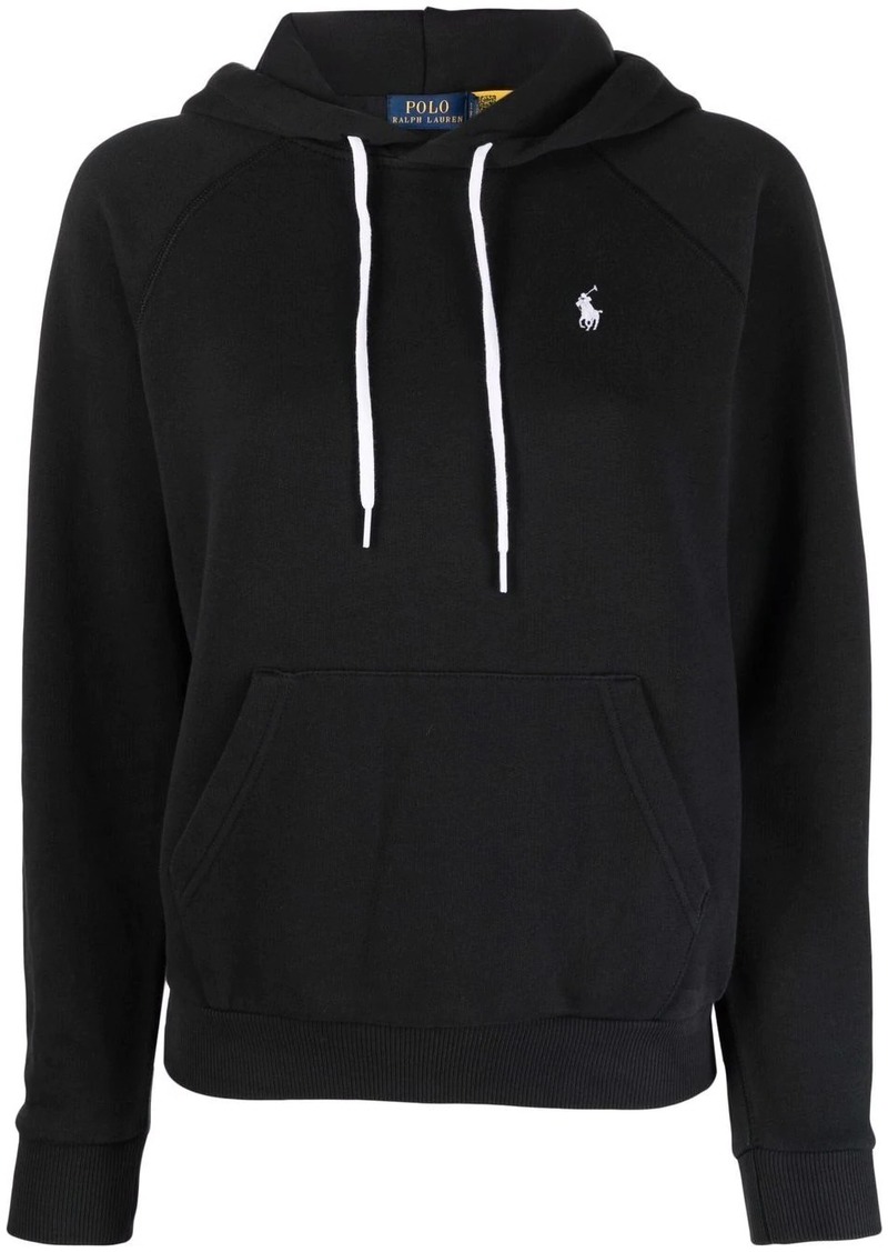 Ralph Lauren: Polo embroidered-logo pullover hoodie