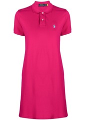 Ralph Lauren: Polo embroidered polo-pony dress