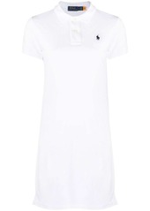 Ralph Lauren: Polo embroidered-pony polo dress