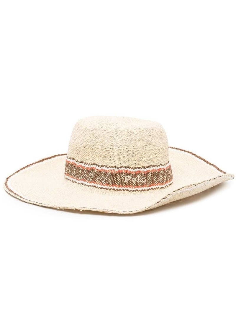 Ralph Lauren: Polo embroidered straw hat