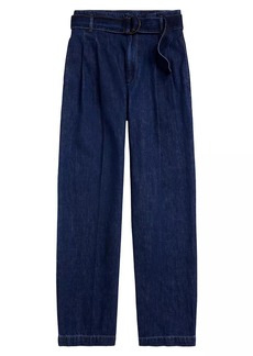 Ralph Lauren: Polo Evan High-Rise Pleated Wide-Leg Jeans