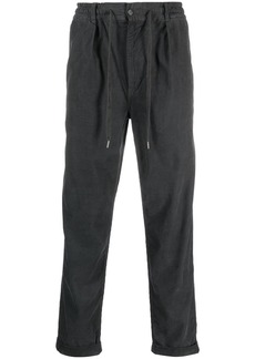 Ralph Lauren Polo fine-ribbed drawstring trousers