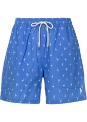 Ralph Lauren Polo flamingo-print swim shorts