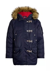 Ralph Lauren Polo Flight Twill Hooded Down Coat