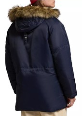 Ralph Lauren Polo Flight Twill Hooded Down Coat