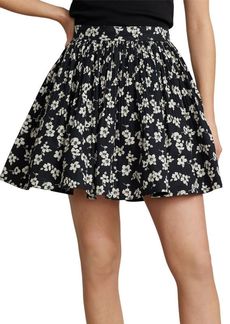 Ralph Lauren: Polo Floral A Line Mini Skirt