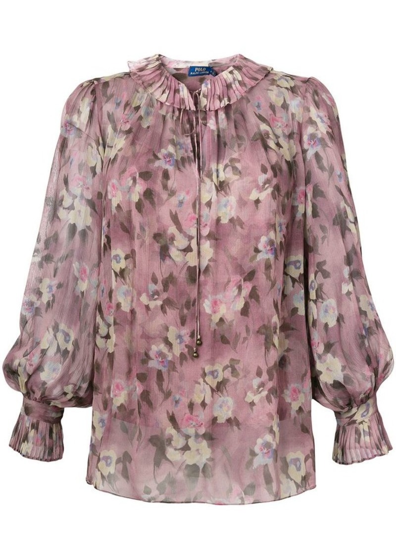 Ralph Lauren: Polo floral blouse | Dress Shirts