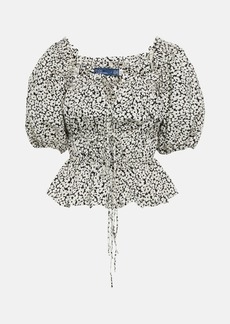 Ralph Lauren: Polo Polo Ralph Lauren Floral cotton blouse