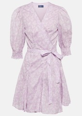 Ralph Lauren: Polo Polo Ralph Lauren Floral cotton wrap minidress