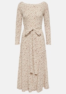 Ralph Lauren: Polo Polo Ralph Lauren Floral jacquard cotton midi dress