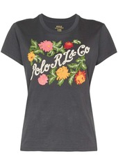 Ralph Lauren: Polo floral logo T-shirt