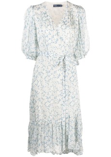 Ralph Lauren: Polo floral-print midi dress