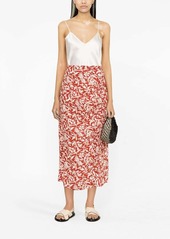 Ralph Lauren: Polo floral print midi skirt