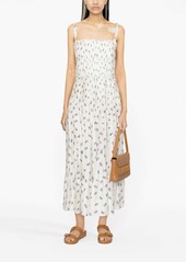 Ralph Lauren: Polo pleated floral-print dress