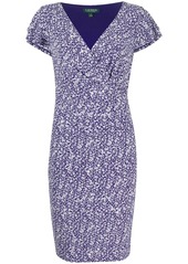 Ralph Lauren floral-print V-neck dress