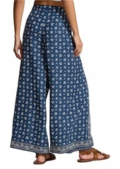 Ralph Lauren: Polo Floral Twill Wide-Leg Pants