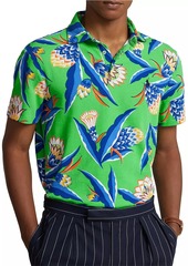 Ralph Lauren Polo French Terry Floral Polo Shirt