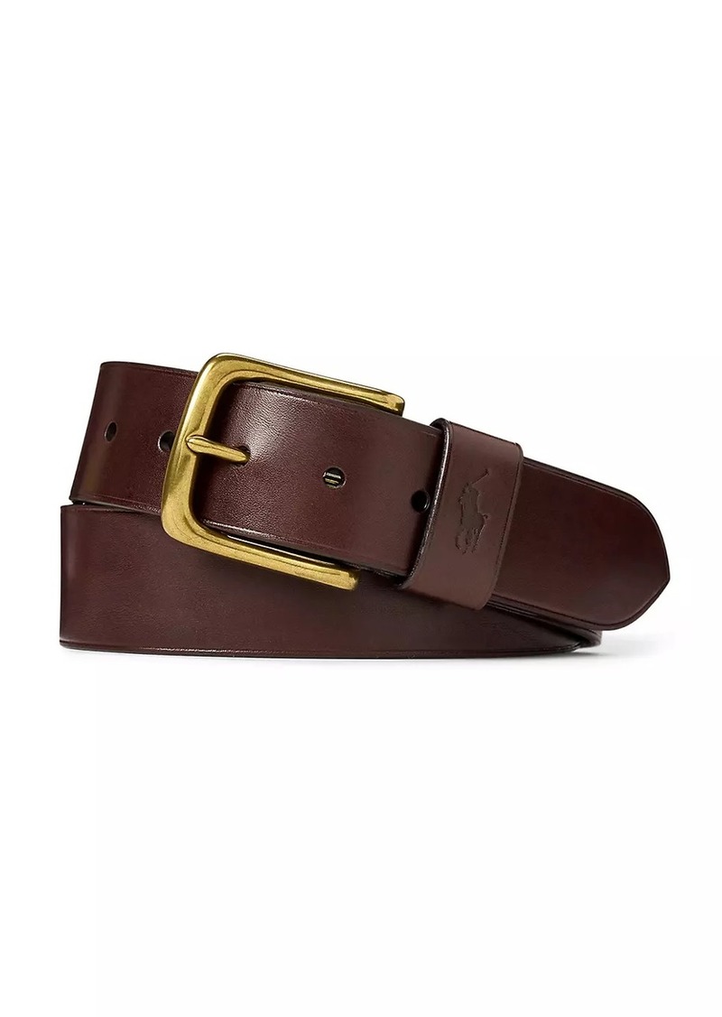 Ralph Lauren Polo Full-Grain Leather Belt