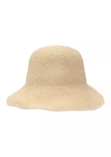Ralph Lauren: Polo Gardener Crochet Straw Bucket Hat
