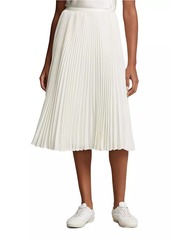 Ralph Lauren: Polo Georgette Pleated Midi-Skirt