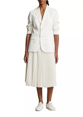 Ralph Lauren: Polo Georgette Pleated Midi-Skirt