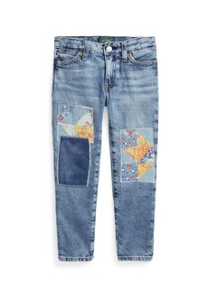 Ralph Lauren: Polo Girl's Patchwork Boyfried Jeans