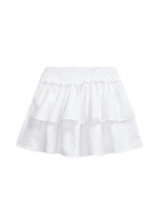 Ralph Lauren: Polo Girl's Seersucker Tiered Skirt
