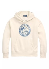 Ralph Lauren Polo Graphic Cotton-Blend Fleece Hoodie