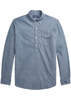 Ralph Lauren Polo half-front button denim shirt