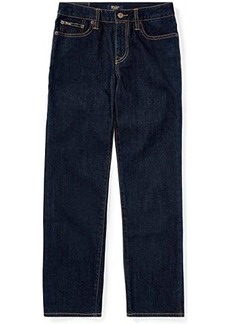 Ralph Lauren: Polo Hampton Straight Stretch Jeans (Big Kids)