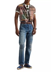 Ralph Lauren Polo Heritage Straight Distressed Jeans