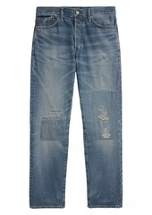 Ralph Lauren Polo Heritage Straight Distressed Jeans