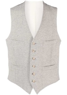 Ralph Lauren Polo herringbone wool-blend waistcoat
