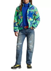 Ralph Lauren Polo Hi-Pile Floral Fleece Jacket
