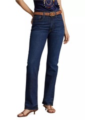Ralph Lauren: Polo High-Rise Stretch Straight-Leg Jeans