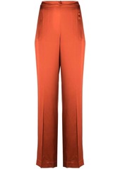 Ralph Lauren: Polo high-waisted silk trousers