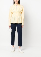 Ralph Lauren: Polo high-waisted slim-fit trousers